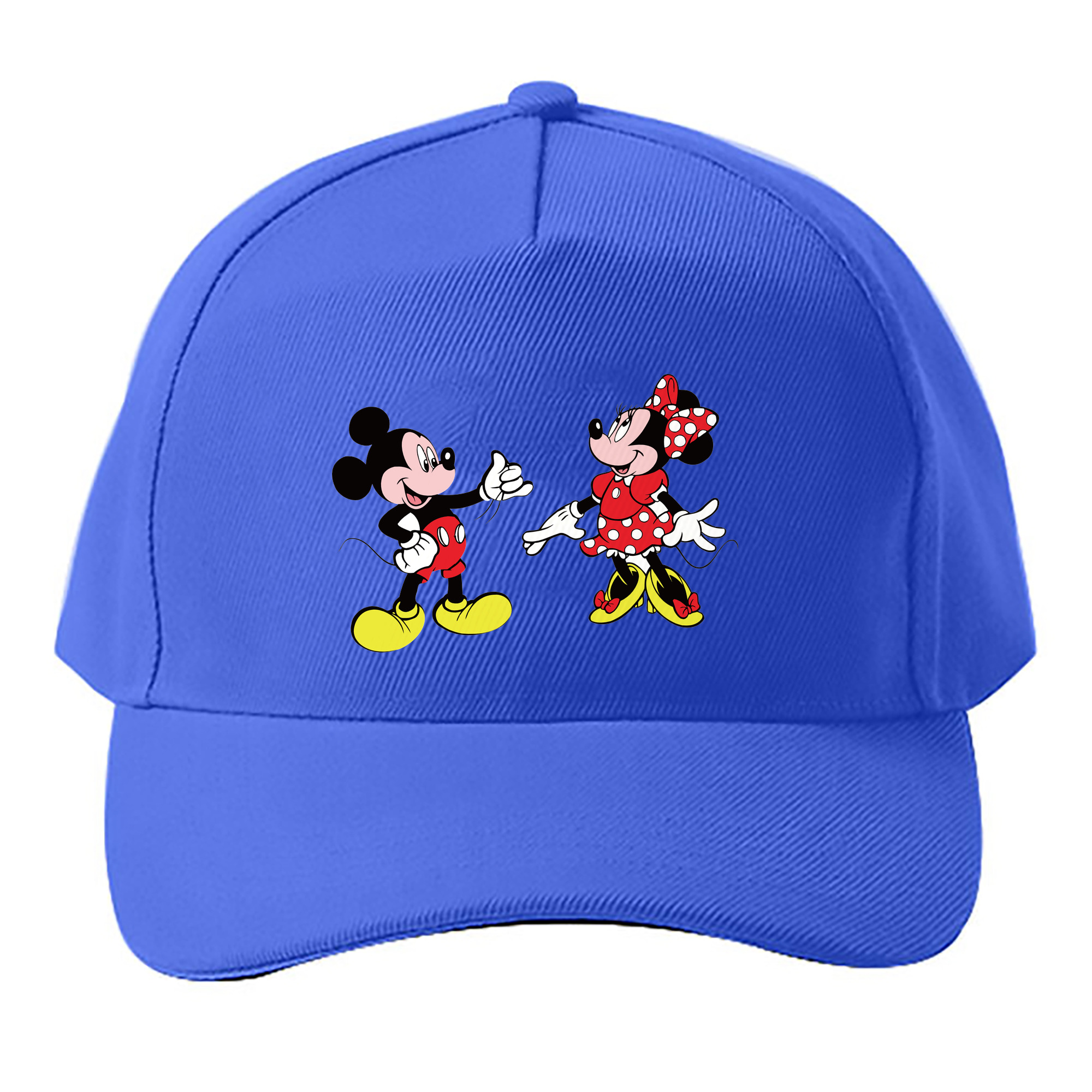 （画像用） ミッキーマウス Mickey Mouse ベースボールキャップ 綿100％ 男女兼用 帽子 スポーツ